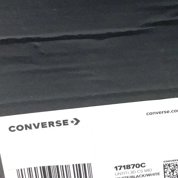 💖MEGA SALE💖Converse Shoes Men 171870C UNTITL3D CS MID White Black  Sneakers - Picture 10 of 11